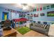 bedroom with a loft bed and gaming setup at 1147 Wagner Ave, Fort Mill, SC 29715