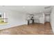 Bright dining area with hardwood floors and access to backyard at 1411 5Th Street Ne Dr, Hickory, NC 28601