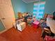 Bedroom with wood flooring and ample space for storage at 1590 George Brown Rd, Crouse, NC 28033