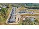 Aerial view of Ridge at Sugar Creek townhomes under construction at 3103 Beacon Heights Rd, Indian Land, SC 29707