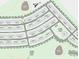 Community site plan featuring homes, pool, greenway trail, and amenities at 3107 Beacon Heights Rd, Indian Land, SC 29707