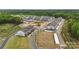 Aerial view of new home construction and community amenities in a new neighborhood at 3109 Beacon Heights Rd, Indian Land, SC 29707