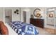 Secondary bedroom with a dresser and closet at 5033 Westmead Ln, Charlotte, NC 28262