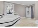 Bathroom with jetted tub, shower, and tile floor at 550 Woodleaf Barber Rd, Cleveland, NC 27013