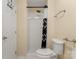 Bathroom with shower, toilet, and towel rack, all in a clean and well-maintained space at 9801 Emerald Point Dr # 2, Charlotte, NC 28278