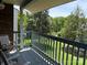 Balcony view of lush green trees at 11121 S Harrowfield Rd, Charlotte, NC 28226