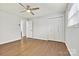 Bedroom with closet and ceiling fan at 1160 Nw 11Th Street Cir, Hickory, NC 28601