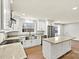 Updated kitchen with white cabinets, granite countertops, stainless steel appliances, and a center island at 1160 Nw 11Th Street Cir, Hickory, NC 28601