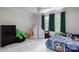 bedroom with twin bed and built-in play structure at 176 Butch Branch Rd, Union Grove, NC 28689