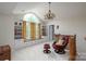Spacious landing with built-in shelving and window seat at 176 Butch Branch Rd, Union Grove, NC 28689