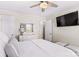 Spacious bedroom with a queen-size bed and plenty of natural light at 19510 Deer Valley Dr, Cornelius, NC 28031