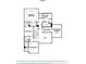 Second floor plan showing the primary bedroom suite with large walk-in closet, two bedrooms, and a loft area at 224 Windy Dell Dr, Tega Cay, SC 29708