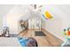Spacious bonus room features hardwood floors, sloped ceilings and neutral walls at 311 Kaitlyn Ln, Kings Mountain, NC 28086