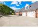 Two-car garage with extra wide driveway and basketball court at 311 Kaitlyn Ln, Kings Mountain, NC 28086