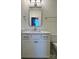 Bathroom with a single sink, quartz countertop, and modern fixtures at 421 Delburg Mill Alley Dr, Davidson, NC 28036