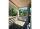 Outdoor porch with great views of the community and surrounding trees at 421 Delburg Mill Alley Dr, Davidson, NC 28036