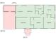 Floor plan of home layout with labeled rooms and dimensions at 4926 Nc Highway 109 South, Mount Gilead, NC 27306