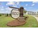 Elegant community entrance sign showcasing the name and landscaping at 5029 Westmead Ln, Charlotte, NC 28262