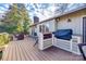 Deck features a built-in grill station and plenty of space for outdoor dining at 78 Honeysuckle Woods, Lake Wylie, SC 29710