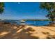 Sandy lakefront with private boat dock at 78 Honeysuckle Woods, Lake Wylie, SC 29710