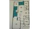 One story floor plan with 3 bedrooms, 2 baths, and a 2 car garage at 9625 Liberty Hill Dr, Mint Hill, NC 28227