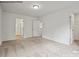 Bright bedroom with plush carpeting and roomy closet at 10006 Travis Floyd Ln # 002, Charlotte, NC 28214