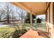 Front porch view with a green porch swing at 107 E Boyd St, Maiden, NC 28650