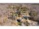 Aerial view of neighborhood showcasing homes and landscape at 254 Streamside Pl, Mooresville, NC 28115