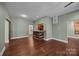 Finished basement with bar and open floor plan at 254 Streamside Pl, Mooresville, NC 28115