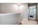 Upper level hallway with carpet and access to bedroom at 3033 Honeylocust Ln, Fort Mill, SC 29707