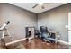 Spacious home office with a desk, chair, and ample storage at 3033 Honeylocust Ln, Fort Mill, SC 29707