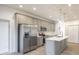 Bright kitchen with stainless steel appliances and center island, perfect for entertaining at 502 Rhyne Cir, Gastonia, NC 28054