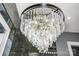 Crystal chandelier adds elegance to the bathroom at 516 Spring Garden Ave, Kannapolis, NC 28081