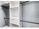 Large walk-in closet with shelving and hanging rods at 516 Spring Garden Ave, Kannapolis, NC 28081
