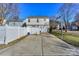 Home with driveway, basketball court, and fenced backyard at 11231 Heritage Green Dr, Cornelius, NC 28031