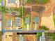Aerial view showing house location and surrounding neighborhood at 15298 Windward Ln, Lancaster, SC 29720