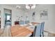 Cozy dining area showcases modern decor, seamlessly flowing into the adjacent rooms for easy living at 15298 Windward Ln, Lancaster, SC 29720