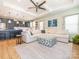 Open floor plan with modern kitchen and comfortable living space at 15298 Windward Ln, Lancaster, SC 29720