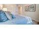 Bedroom with a queen bed, and access to upper level at 4268 Black Ct # 229, Harrisburg, NC 28075