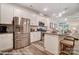 Modern kitchen with stainless steel appliances at 4268 Black Ct # 229, Harrisburg, NC 28075