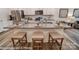 Granite kitchen island with seating for three at 4268 Black Ct # 229, Harrisburg, NC 28075