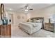 Main bedroom with a king-size bed and ensuite bathroom at 4268 Black Ct # 229, Harrisburg, NC 28075