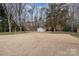 Spacious backyard with shed and deck at 4554 Appaloosa Ln, Charlotte, NC 28215