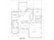 First floor plan blueprint showing kitchen, bathroom, Primary bedroom, garage, foyer, and dining room layout at 6507 Rehobeth Rd # 4, Waxhaw, NC 28173