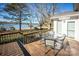 Deck overlooking a serene lake, perfect for relaxation at 130 Sandy Shore Dr, Mooresville, NC 28117