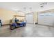Spacious garage with room for two cars and golf cart at 144 Spring Forest Dr, Shelby, NC 28152