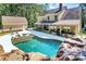 Home with pool and detached garage at 227 Wildwood Cove Dr, Mooresville, NC 28117