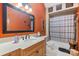 Bright bathroom with updated vanity and bathtub at 3406 Red Fox Trl, Weddington, NC 28104