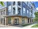 Modern apartment building entrance at 3630 N Davidson St # 4413, Charlotte, NC 28205