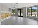 Well-lit lobby with modern finishes and outdoor access at 3630 N Davidson St # 4413, Charlotte, NC 28205